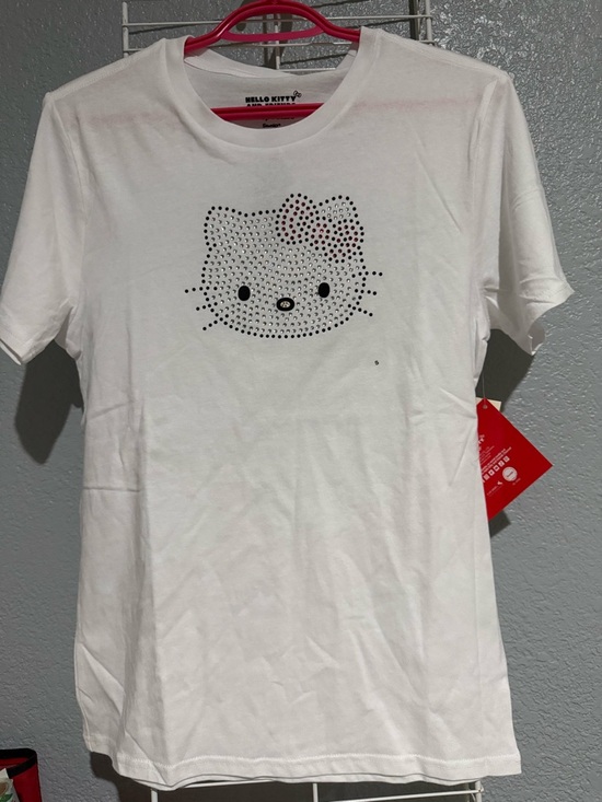 Hello Kitty Boyfriend Rhinestone Tee - Picture 1 of 5